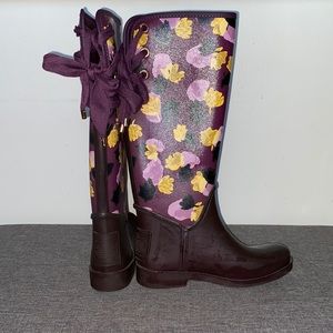 Coach Rain Boots ☔️